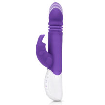 Вибратор-кролик фрикционный Rabbit Essentials G-Spot Thrusting, фиолетовый