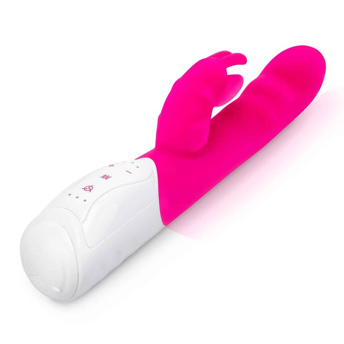 Вибратор-кролик с функцией всасывания Rabbit Essentials Suction, розовый