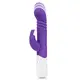 Вибратор-кролик фрикционный Rabbit Essentials Thrusting Slim Shaft, фиолетовый