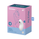 Вакуумный стимулятор клитора с вибрацией Satisfyer Vulva Lover 2, белый
