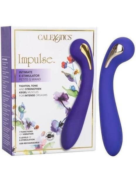Вибромассажер для точки G с электростимуляцией Impulse Intimate Estim Petite G Wand California Exotic Novelties
Вибромассажер для точки G с электростимуляцией Impulse Intimate Estim Petite G Wand California Exotic Novelties