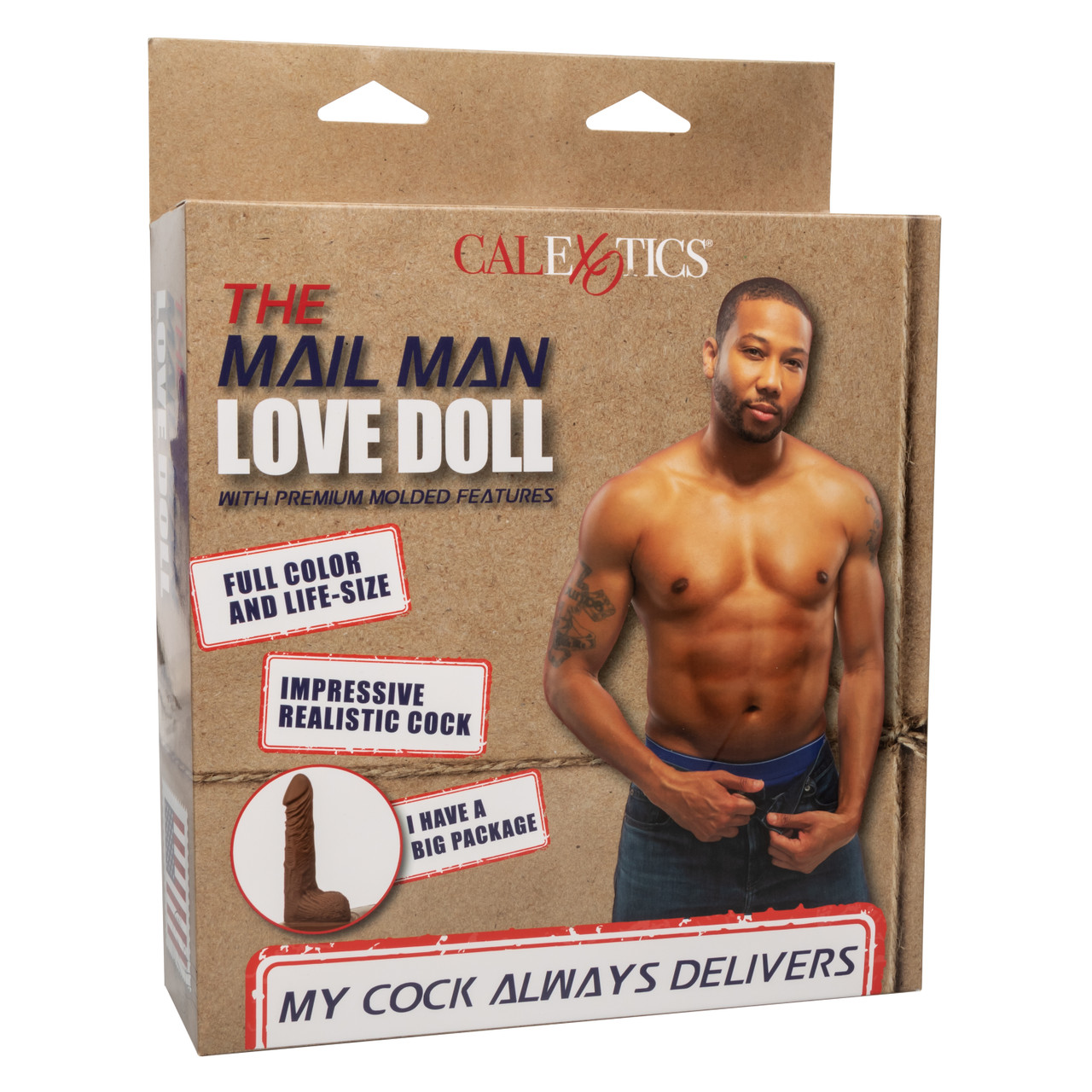 Секс-кукла CalExotics The Mail Man с фаллосом