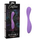 Ультрагибкий вибратор с фиксацией формы CalExotics Contour Demi, фиолетовый