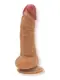 Фаллоимитатор на присоске Lola Games Nudes Seductive 19 см, телесный