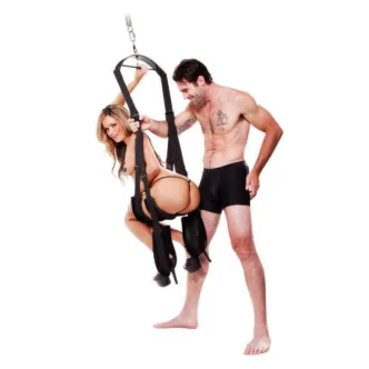 Секс-Качели Pipedream Spinning Fantasy Swing, черные
