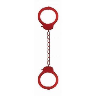 Наручники Pleasure Legcuffs Red SH-OU008Red