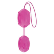Вагинальные шарики с вибрацией Buzz Vibrating Love Balls Pink - Toy Joy