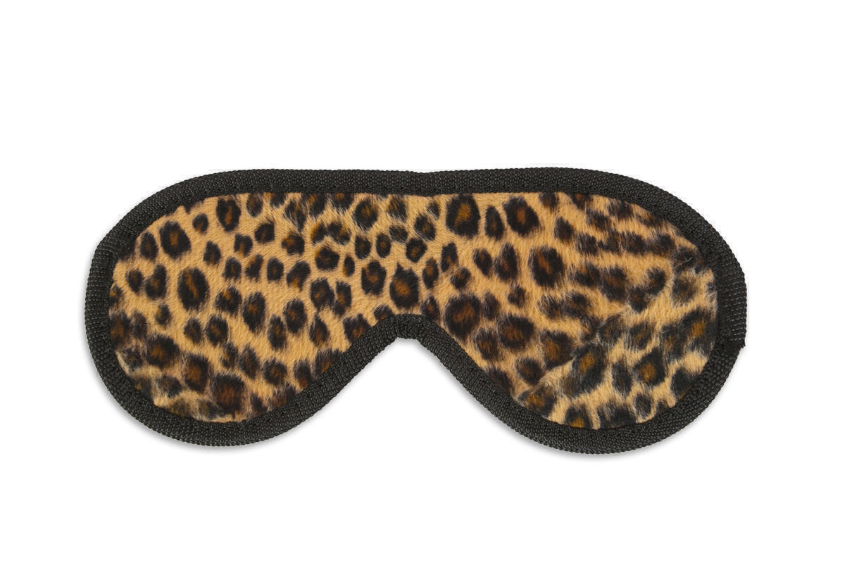 Закрытая маска Пикантные штучки, леопардовый