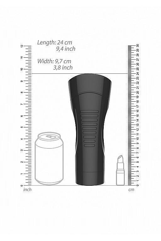 Мастурбатор вагина в тубе с самолубрикацией Shots SLT XL, телесный