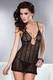 Сорочка и трусики Livia Corsetti "Conchita", черный L\XL