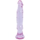 Фаллоимитатор Doc Johnson Crystal Jellies Anal Starter 15.2 см, фиолетовый