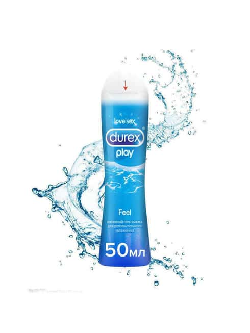 

Смазка Durex Play Feel на водной основе, 50 мл флакон