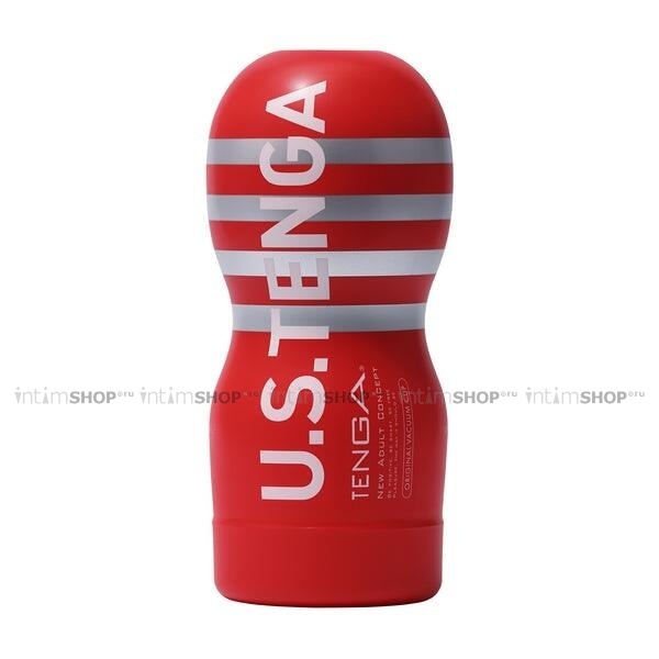 Мастурбатор Tenga U.S. Original Vacuum Cup, красный