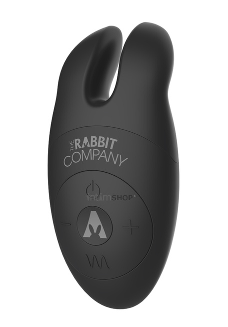 фото Клиторальный стимулятор The Rabbit Company Lay-on Rabbit, черный, купить