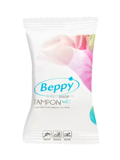 фото Тампоны гигиенические Beppy Soft & Comfort Wet, 1 шт