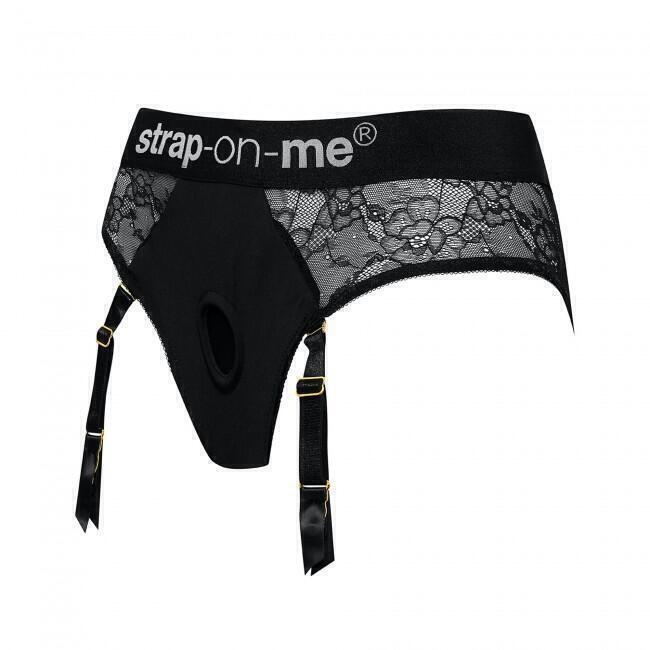 Трусики для страпона Strap-on-me Diva Harness XL, черные