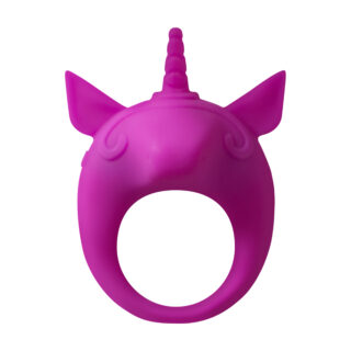 Виброкольцо Lola Toys Mimi Animals Unicorn Alfie, фиолетовое
