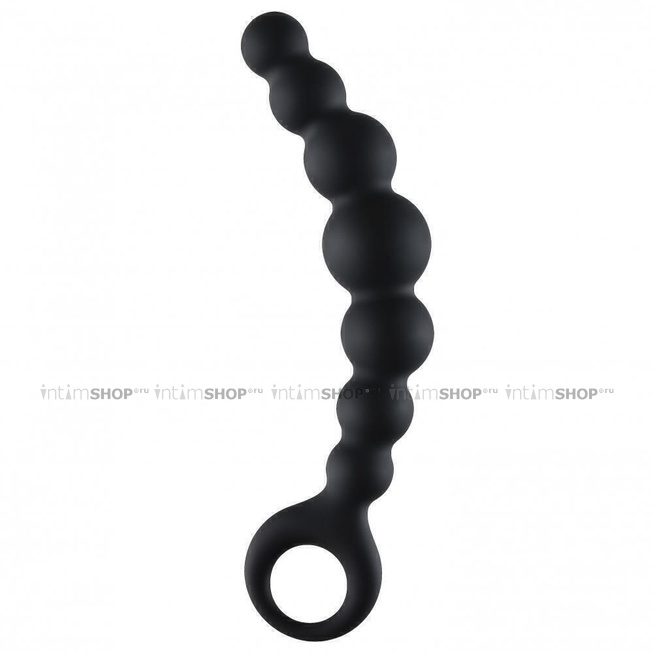 фото Анальная цепочка Lola Toys Back Door Flexible Wand, черная