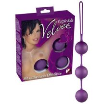 Вагинальные Шарики Velvet Purple Balls