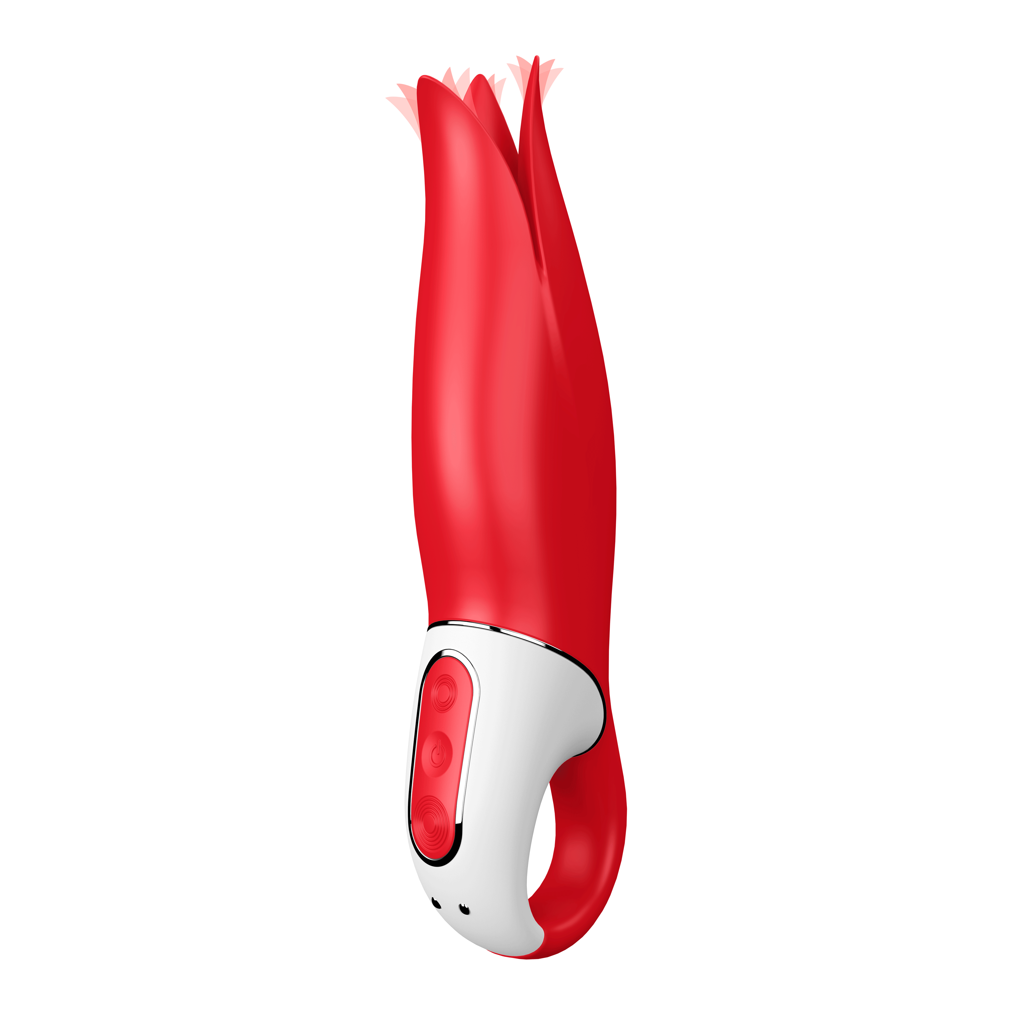 Стимулятор с вибрирующими лепестками Satisfyer Vibes Power Flower, красный