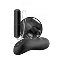 Трусики с вибратором Pipedream Remote Control Vibrating Panties, черный, XL-XXL