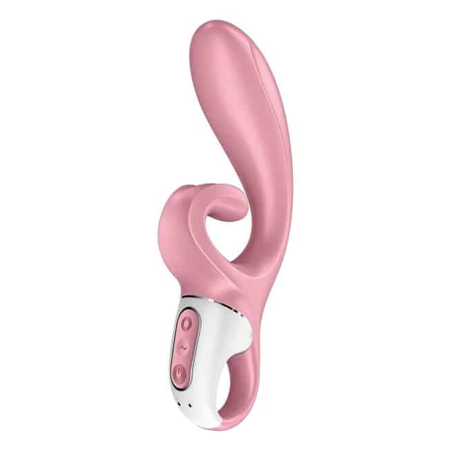 Вибратор-кролик Satisfyer Hug Me, розовый - фото 8