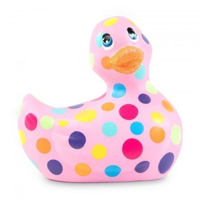 Вибратор-уточка Big Teaze Toys I Rub My Duckie 2.0 Happiness, розовый