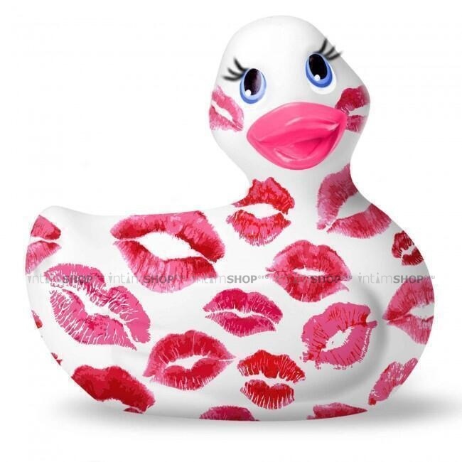 Вибратор-уточка Big Teaze Toys I Rub My Duckie 2.0 Romance, белый - фото 1