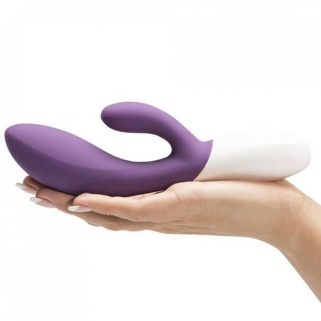 

Вибратор-кролик Lelo Ina Wave Plum, фиолетовый