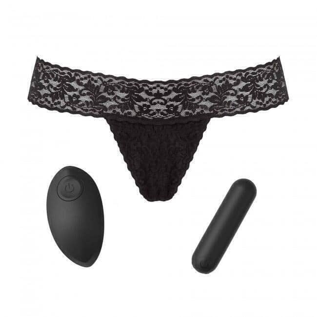 Вибротрусики Love To Love Secret Panty 2 на пульте ДУ, чёрный