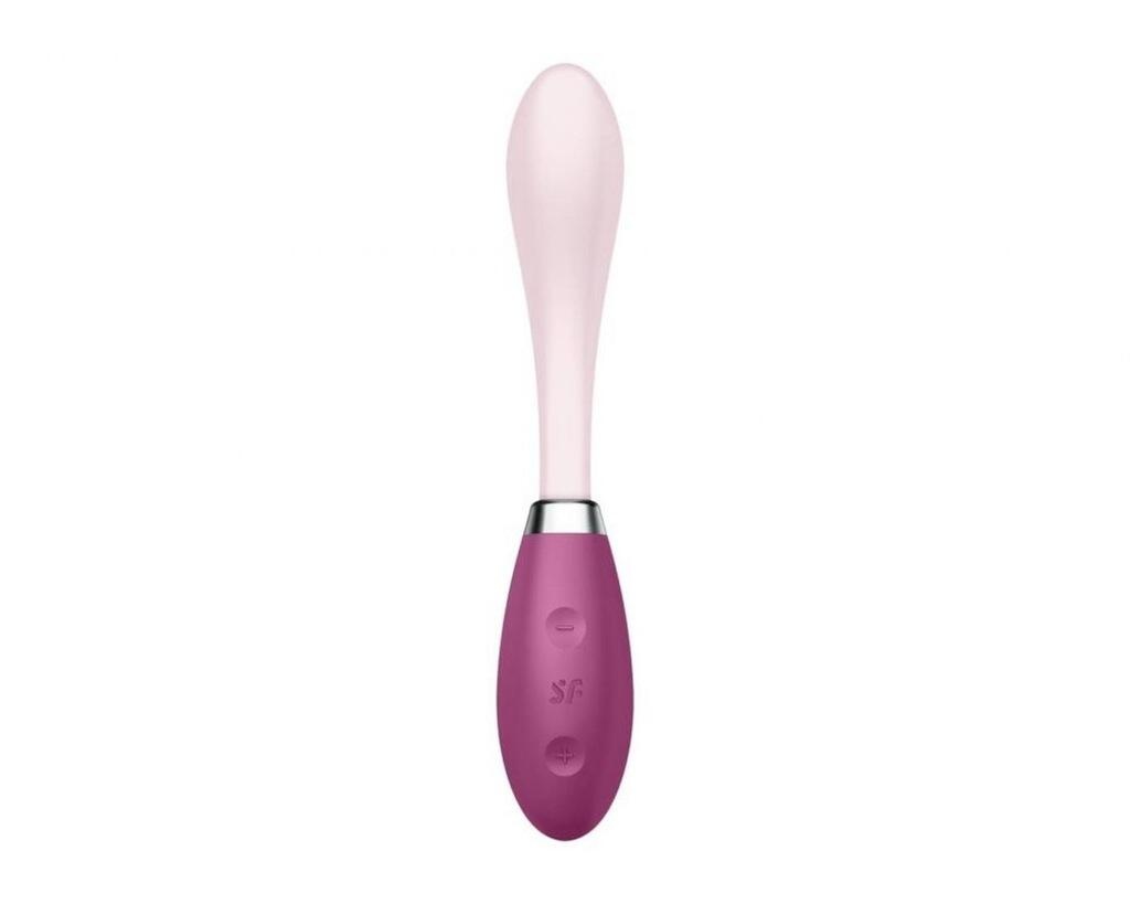 Гибкий вибратор с фиксацией формы Satisfyer G-Spot Flex 3, розовый