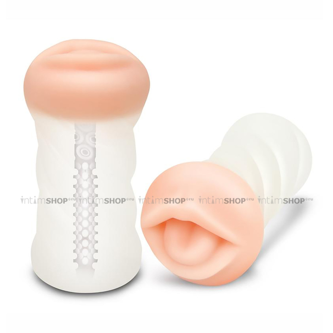 Мастурбатор Zolo Stroker Deep Throat, телесный