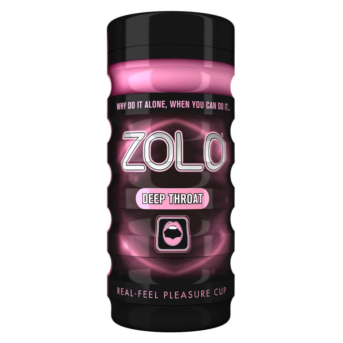 Мастурбатор Zolo Deep Throat Pleasure Cup, белый