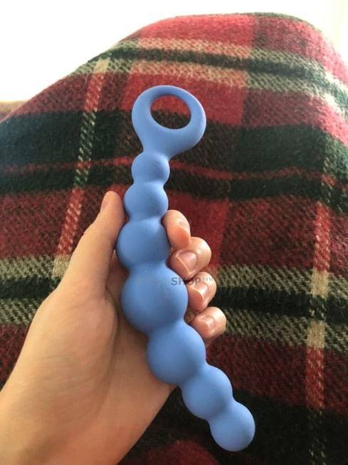 Анальный стимулятор Large Bubble Plug Lola Toys синий 511501lola - Lola Toys - Анальные ёлочки - Купить