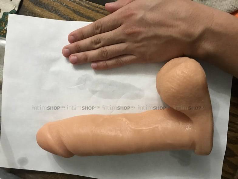Фаллоимитатор Doc Johnson The Realistic Cock на присоске, 20 см 0276-02-BX - Doc Johnson - Реалистичные фаллоимитаторы - Купить