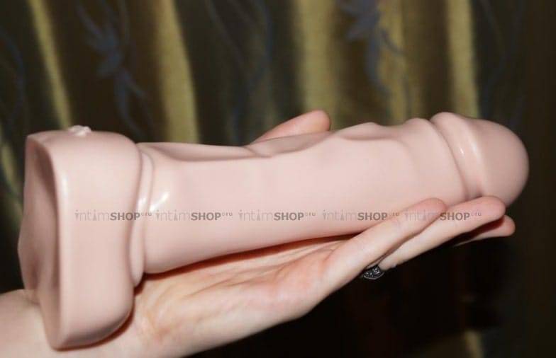 Фаллоимитатор двухголовый Doc Johnson Jr. Veined Bender 12