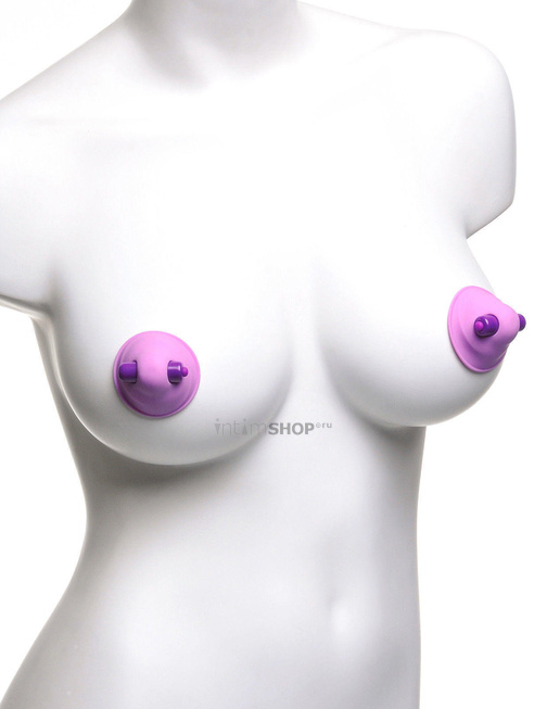 фото Виброприсоски-стимуляторы на соски Pipedream Vibrating Nipple Suck-Hers