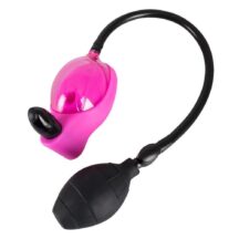 Помпа вакуумная женская для клитора и половых губ Orion Exciting Vibrating Sucker с вибрацией, розовый