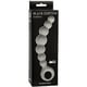 Анальная цепочка Lola Games Back Door Collection Black Edition Flexible Wand, серая