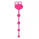 Анальная цепочка LoveToy Psiches Premium Anal Beads, розовая