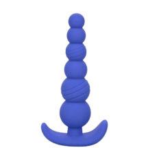 Анальная ёлочка CalExotics Cheeky X-6 Beads, синяя
