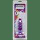Анальная ёлочка Doc Johnson Crystal Jellies Delight, фиолетовый