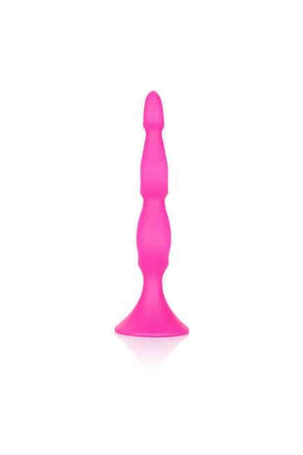 Анальная елочка Booty Call® Silicone Triple Probe, розовый от IntimShop