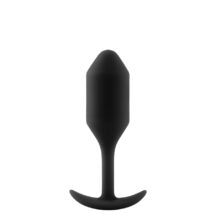 Анальная пробка b-Vibe Snug Plug 2, черная