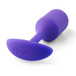 Анальная пробка b-Vibe Snug Plug 2, фиолетовая