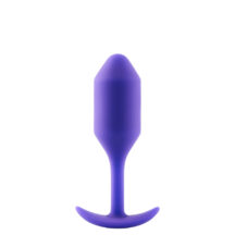 Анальная пробка b-Vibe Snug Plug 2, фиолетовая