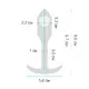 Анальная пробка для ношения b-Vibe Snug Plug 1 с переменным центром тяжести, розовая