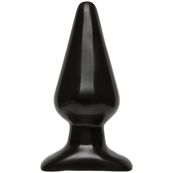 Анальная пробка Doc Johnson Smooth Classic L, чёрная