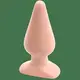Анальная пробка Doc Johnson Classic Butt Plug L, телесная