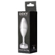 Анальная пробка Doxy Smooth, серебристая